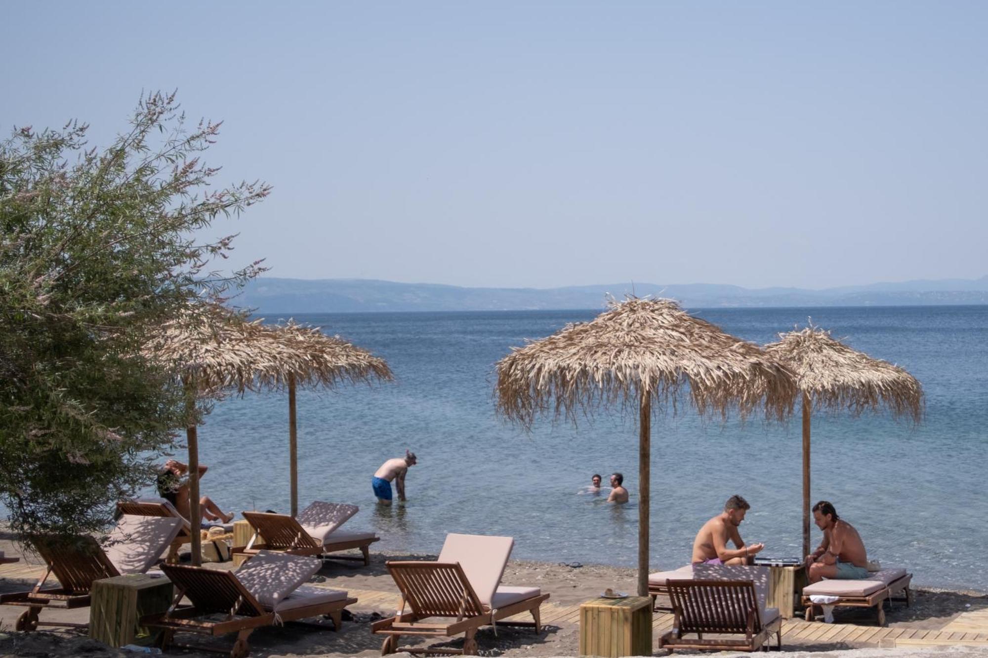 Kaminos Evia Otel Límni Dış mekan fotoğraf