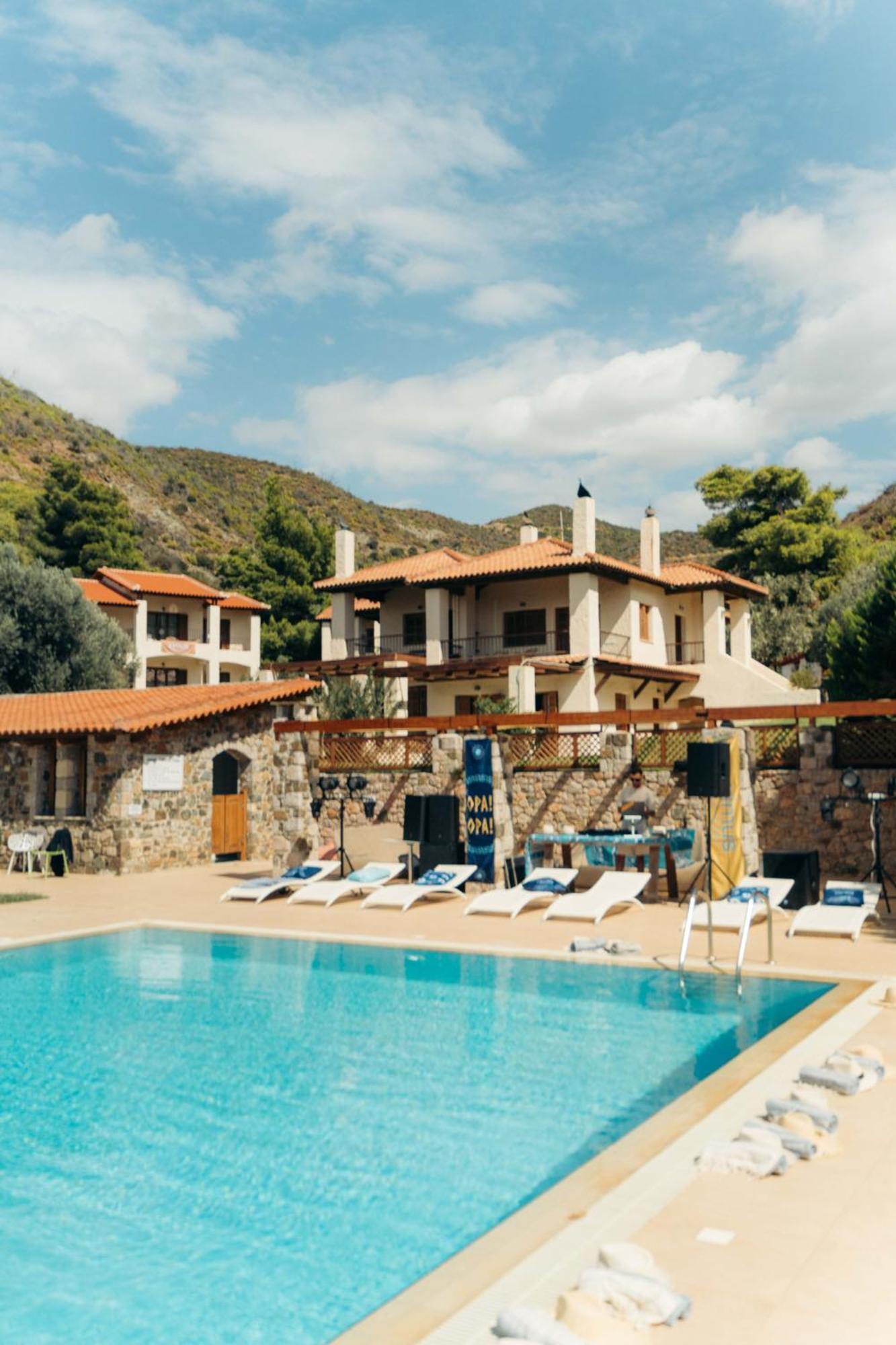 Kaminos Evia Otel Límni Dış mekan fotoğraf